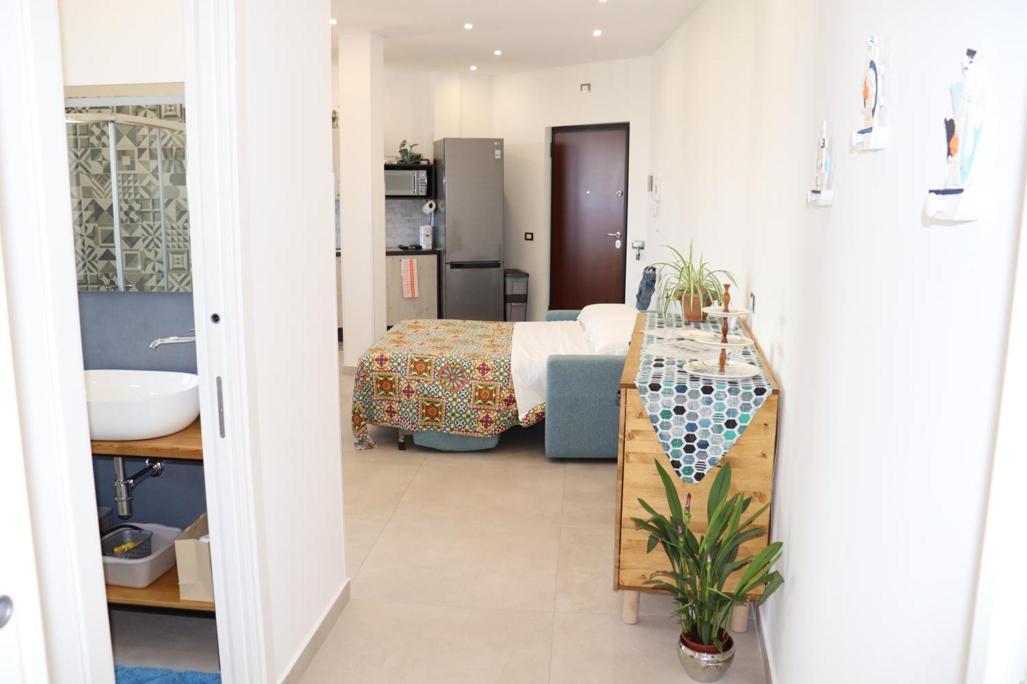 Rineddahouse Arenella - Vista Mare Panoramica A Palermo Con Parcheggio Privato Exterior foto